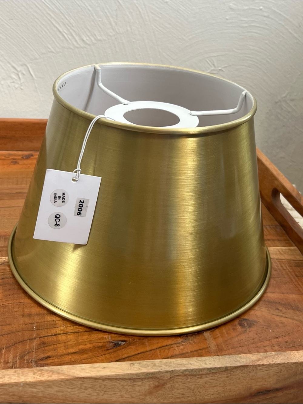 Pottery Barn Metal Brass Shade